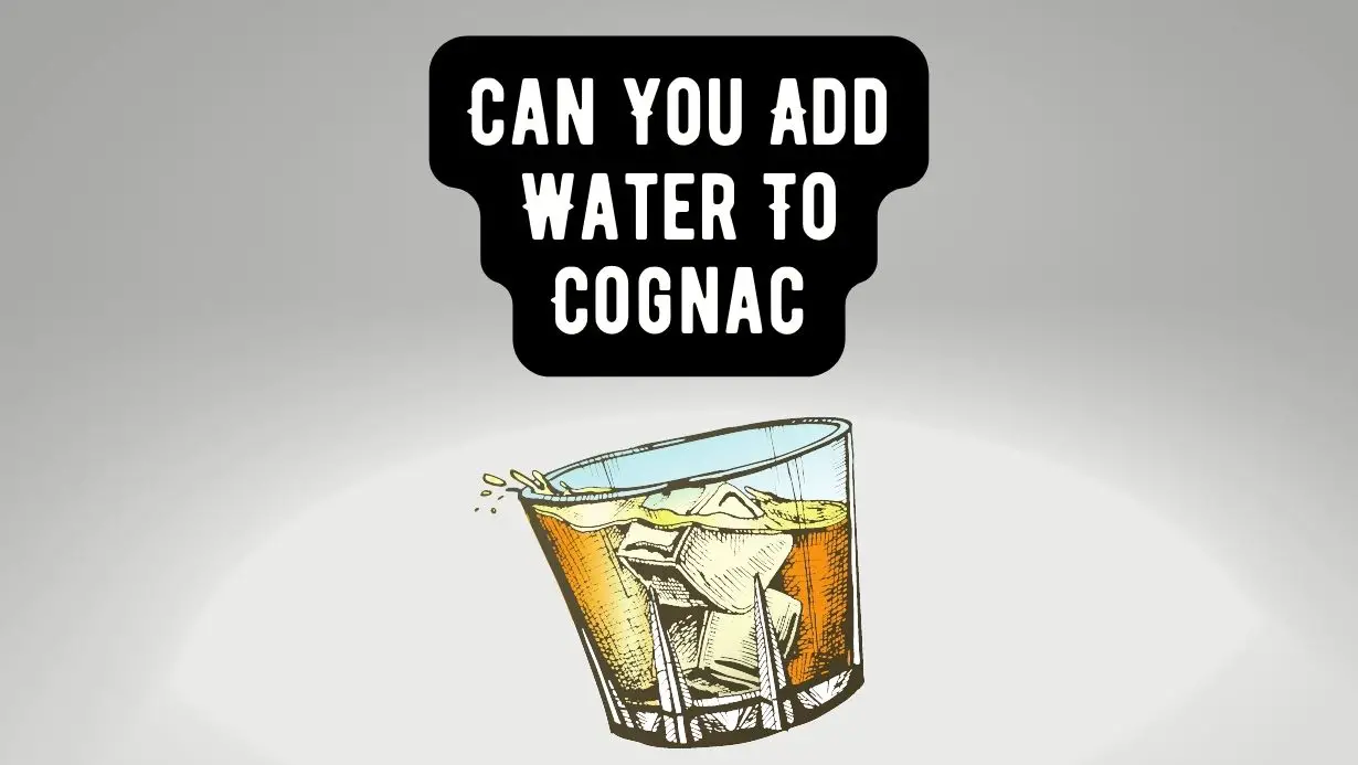 Can You Add Water To Cognac?
