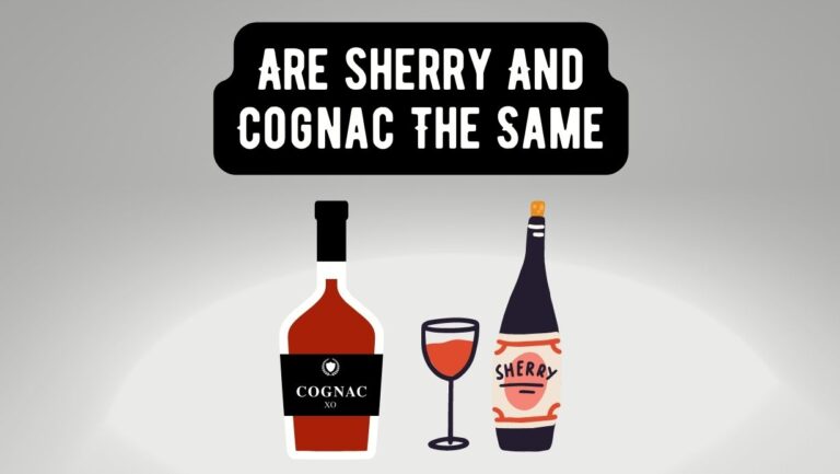 Are Cognac And Sherry The Same and Interchangeable?